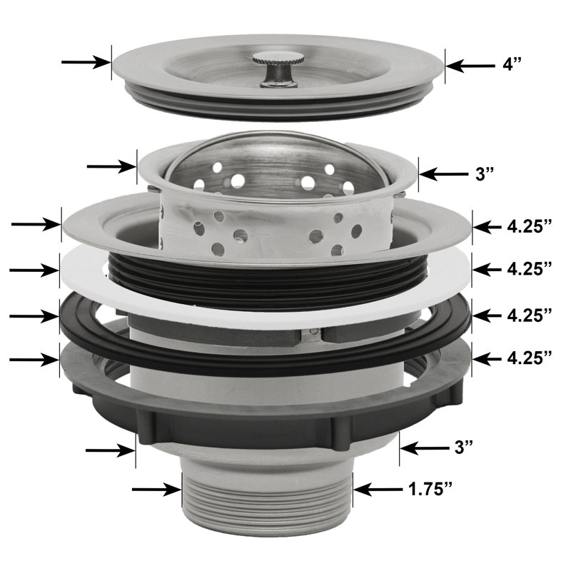 AKDY 33" x 22" Farmhouse Kitchen Sink with Dish Grid and Drain Strainer